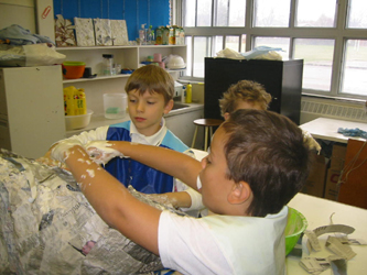 Paper Mache Pinata project