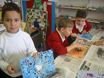 Glass mosaic project