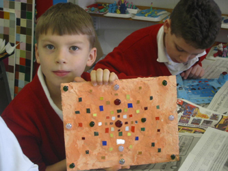 Glass mosaic project