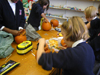 Halloween pumpkin carving project