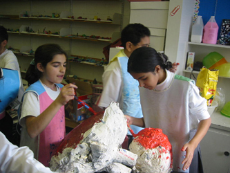 Paper mache pinata Project