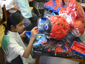 Paper mache pinata Project