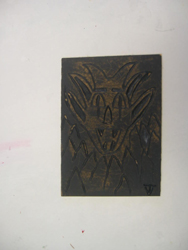 Wood carving and printing Project